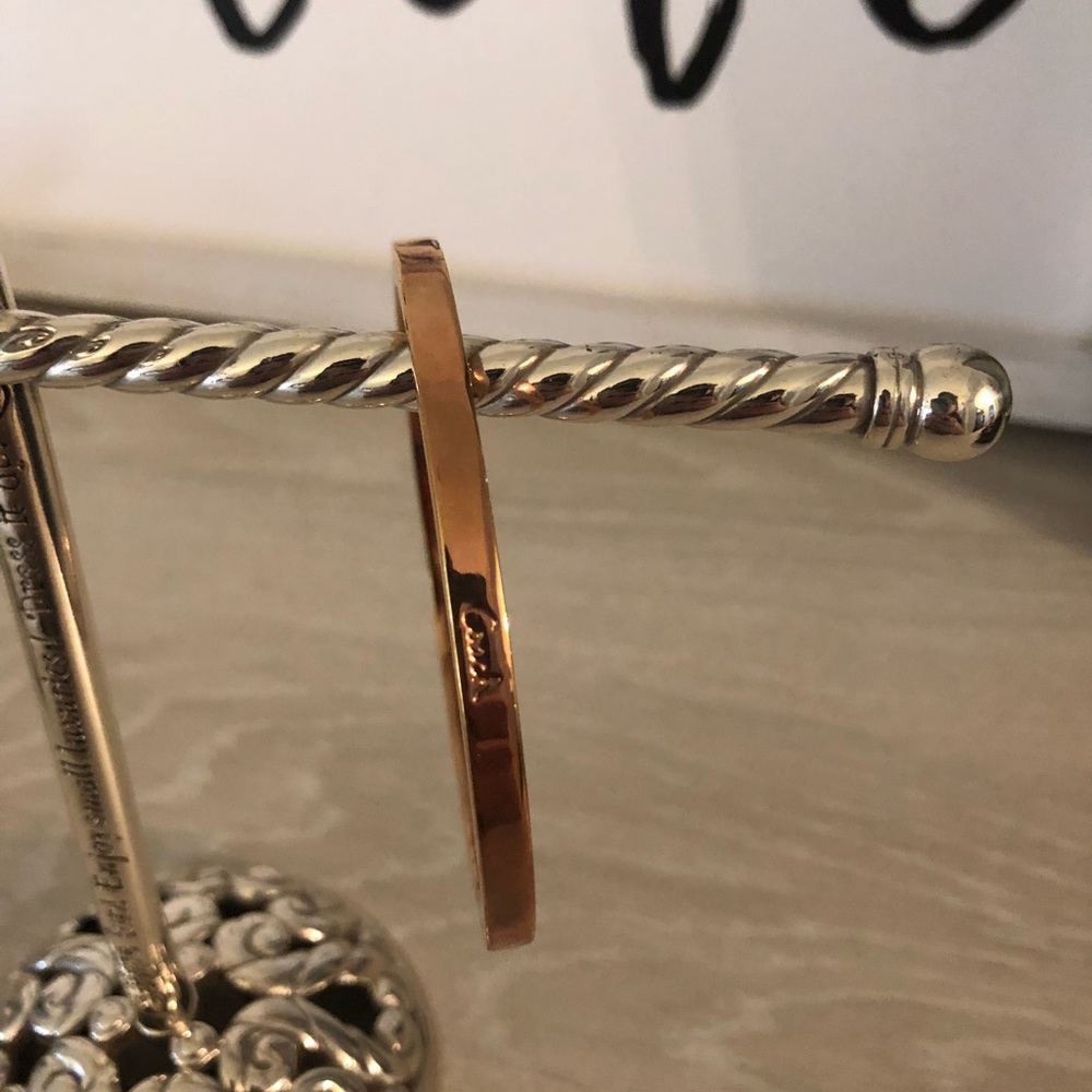 Coach Rose Gold Bangle - Picture 1 of 1